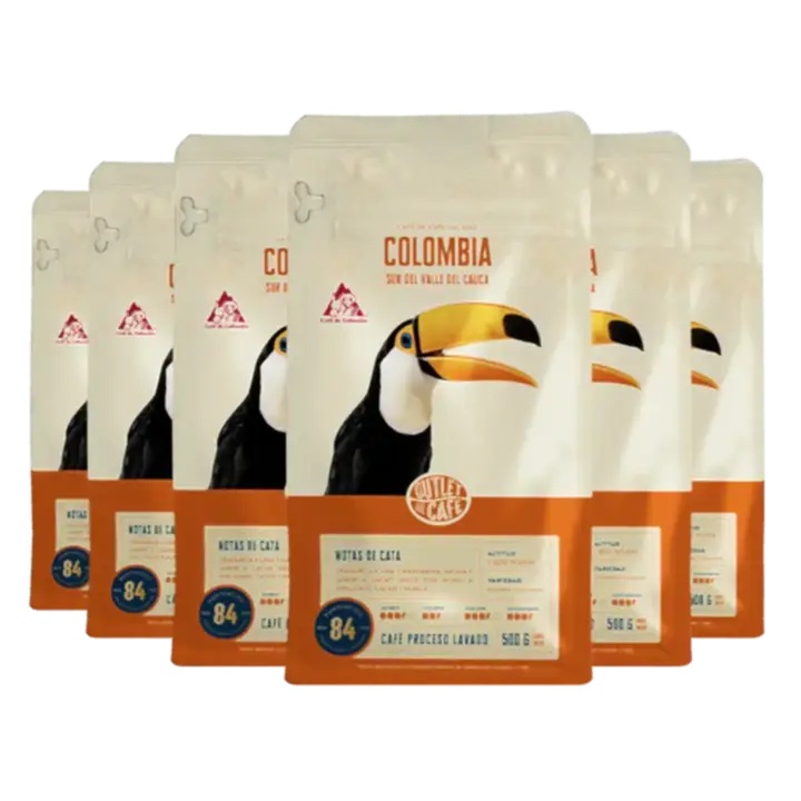 Caja Colombia Excelso - 6 x 500 g