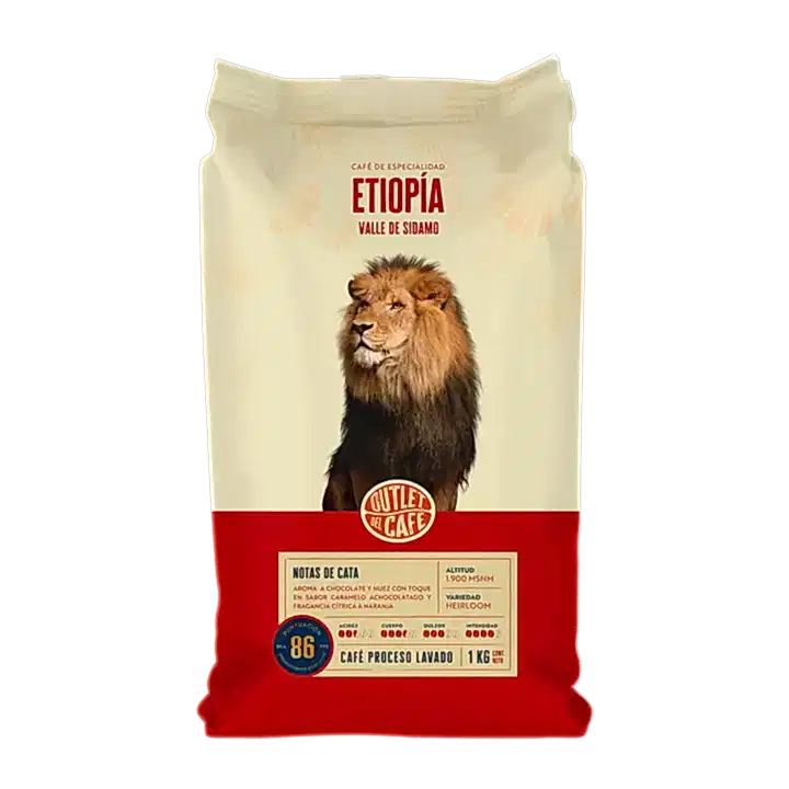 Etiopía Sidamo Envasado Automático - 1 Kilo