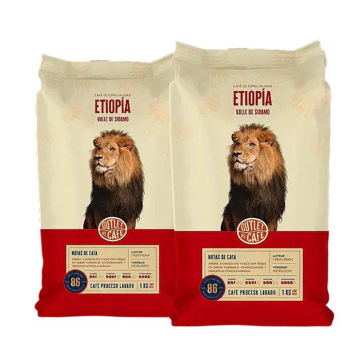 Pack Duo - 2 Kilos - Etiopía Sidamo