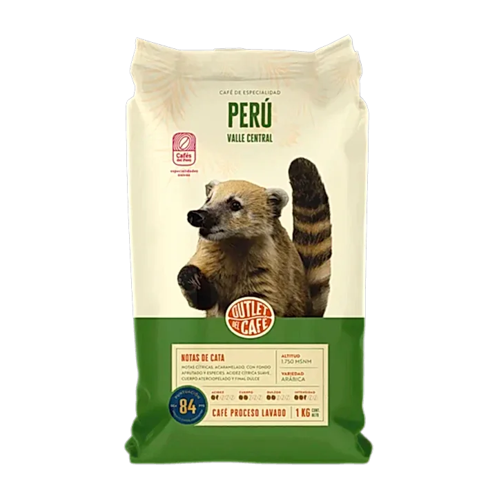 Perú Valle Central - Envasado Automático - 1 Kilo