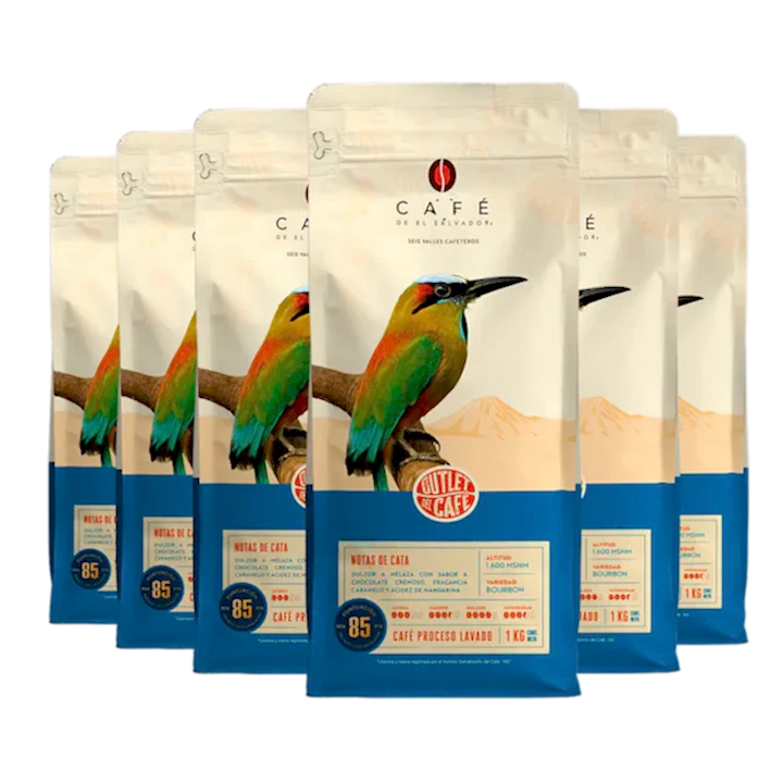 Caja El Salvador Chinameca - 6 x 1 Kg