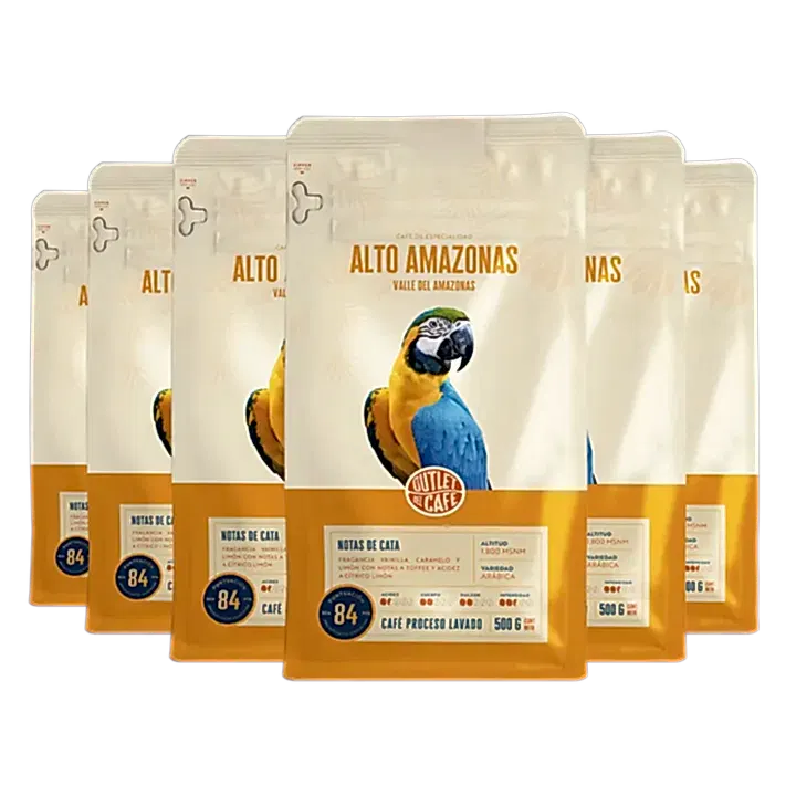 Caja Alto Amazonas - 6 x 500 g