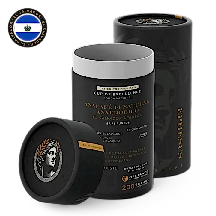 Anacafé-14 Natural Anaeróbico - El Salvador, Apaneca 87,75 pts