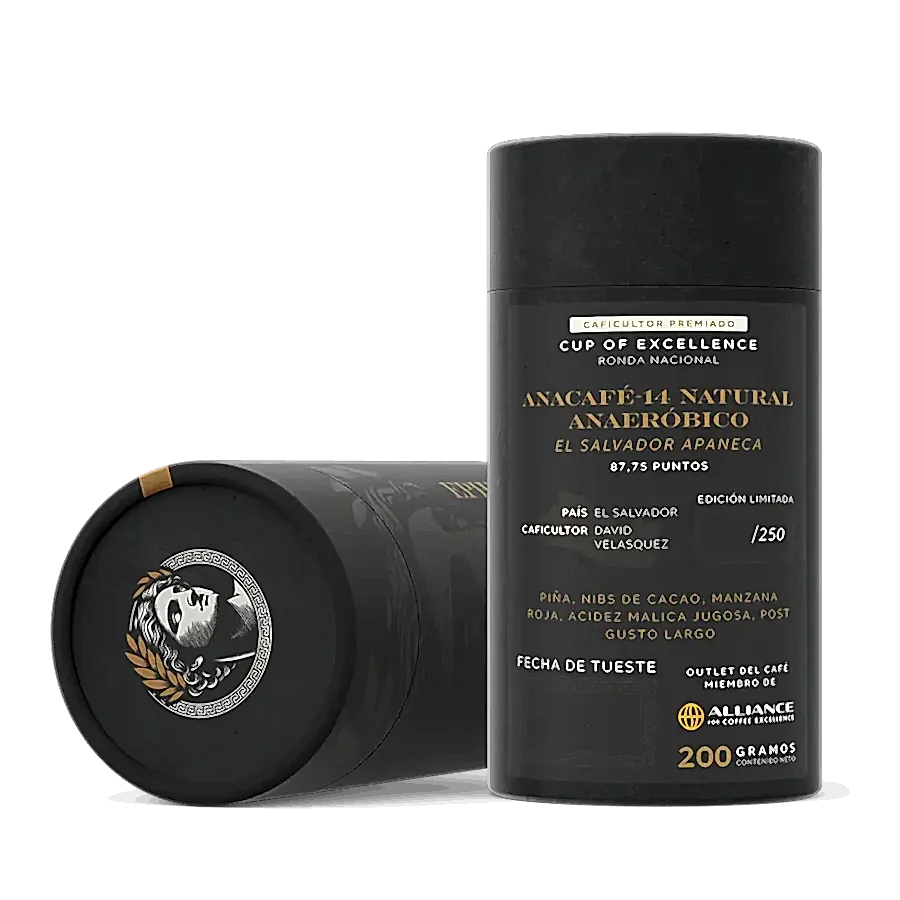Anacafé-14 Natural Anaeróbico - El Salvador, Apaneca 87,75 pts