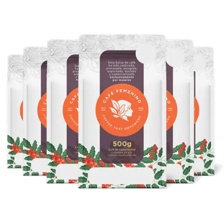 Caja Femenino Convencional Colombia - 6 x 500 g