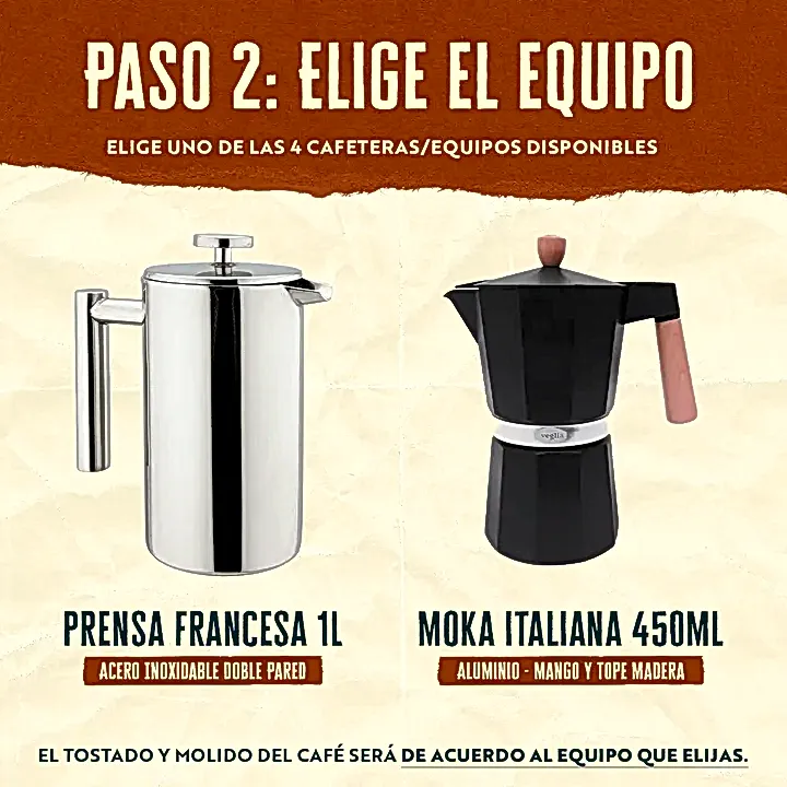 Regalo Corporativo - Pack Equipo + Café Molido 500g